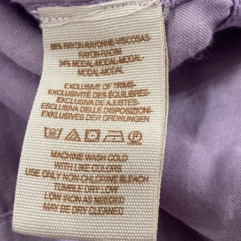 Free People Lilac Purple Babydoll Mini Dress XS